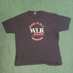 VINTAGE Proud To Be A WLR Foods Volunteer T Shirt Size XXL